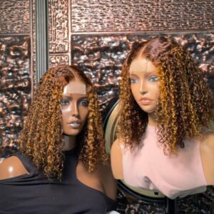 Kim k closure unit  Pixie curls