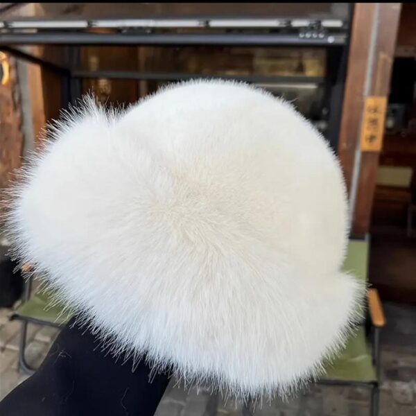 Luxury Faux Fur Bucket Hat