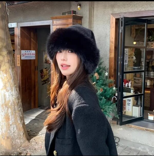 Luxury Faux Fur Bucket Hat