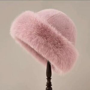 Luxury Faux Fur Bucket Hat