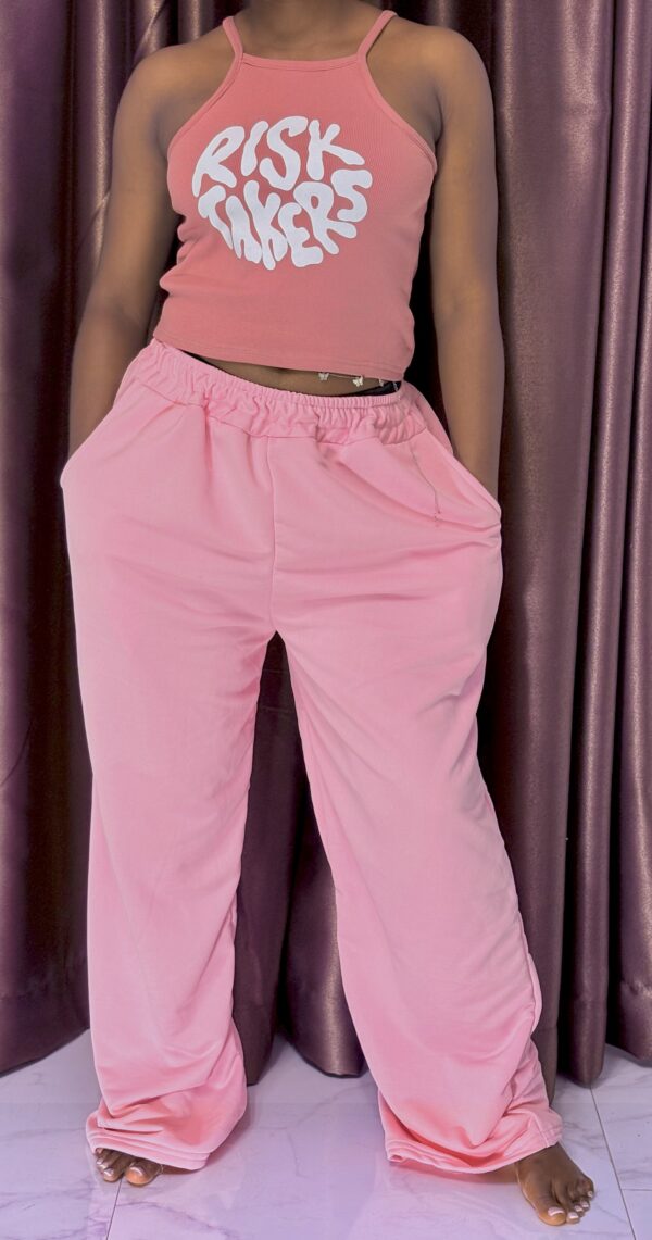 Oversized Unisex Wide-Leg Joggers