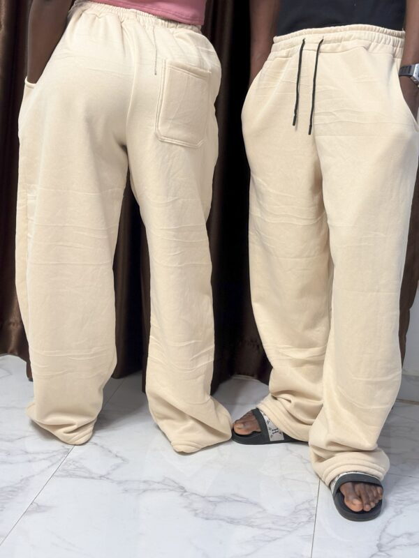 Oversized Unisex Wide-Leg Joggers