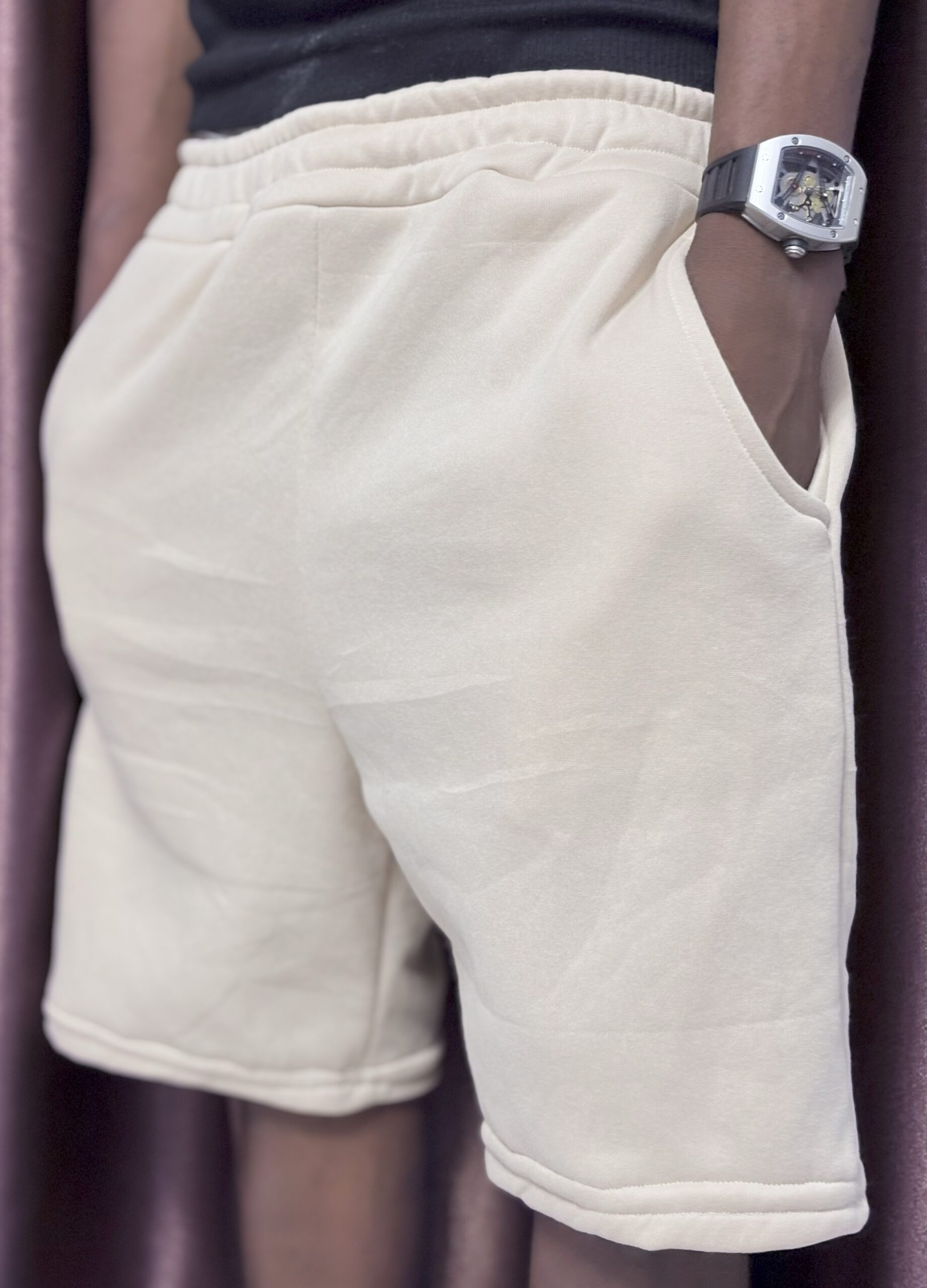 Unisex Comfort Fit Casual Shorts – Pink