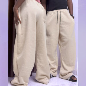 Oversized Unisex Wide-Leg Joggers